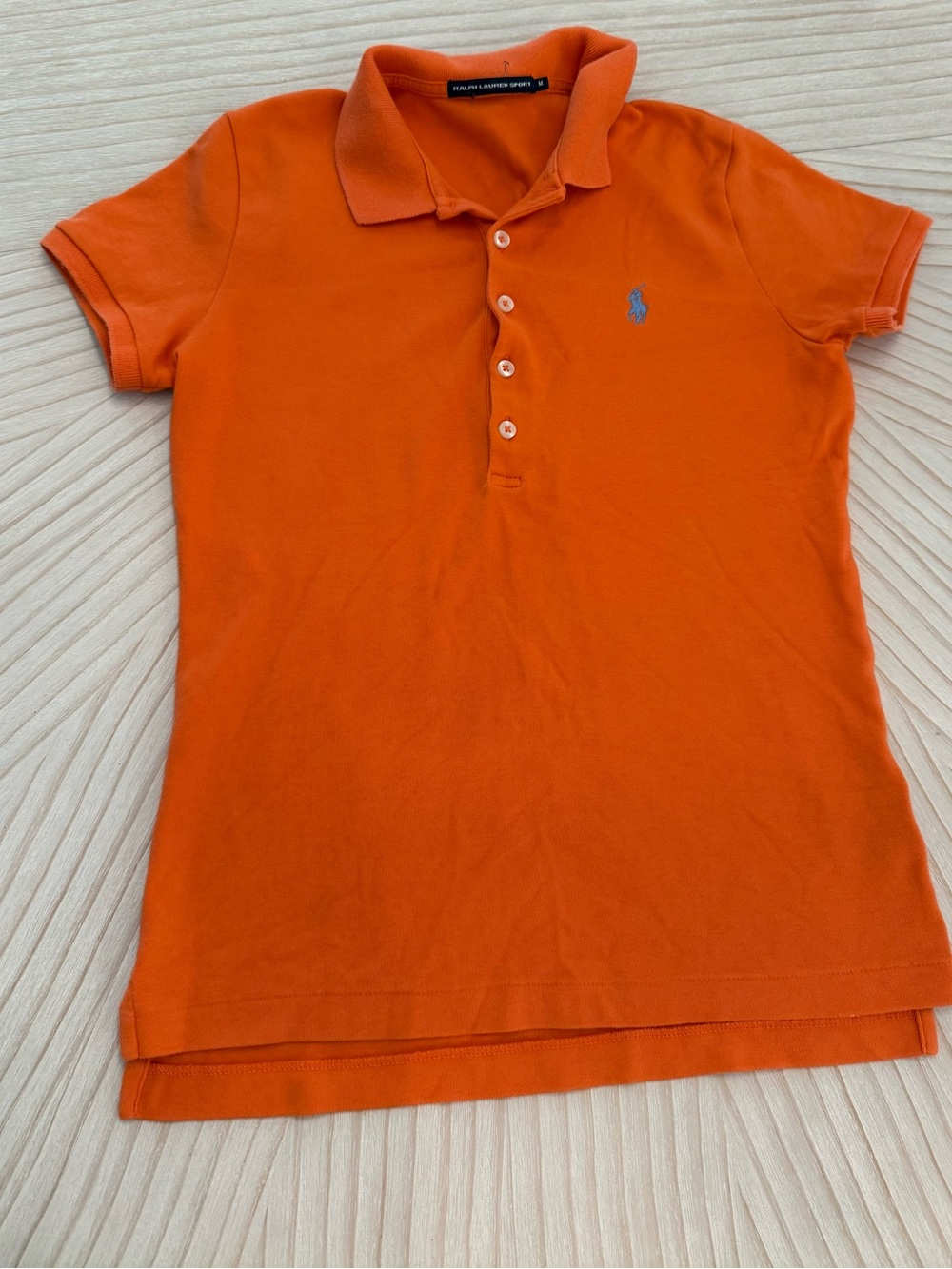 Ralph Lauren Orange Short Sleeve Polo